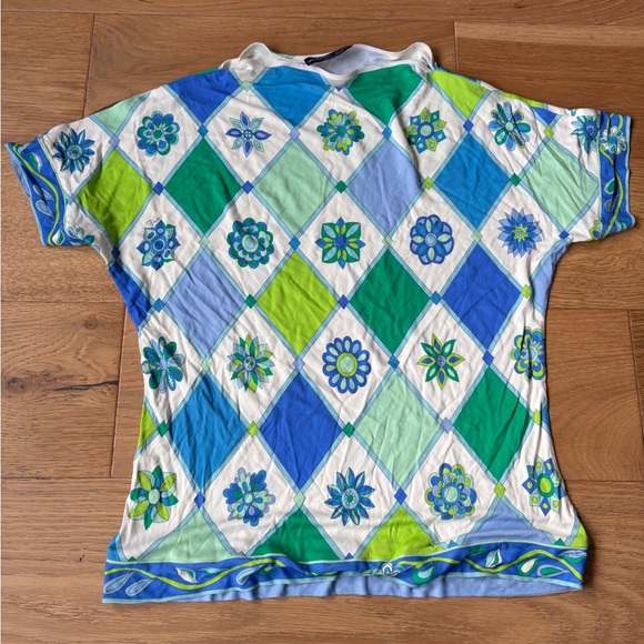 Emilio Pucci archivo geometric y2k blouse 6
